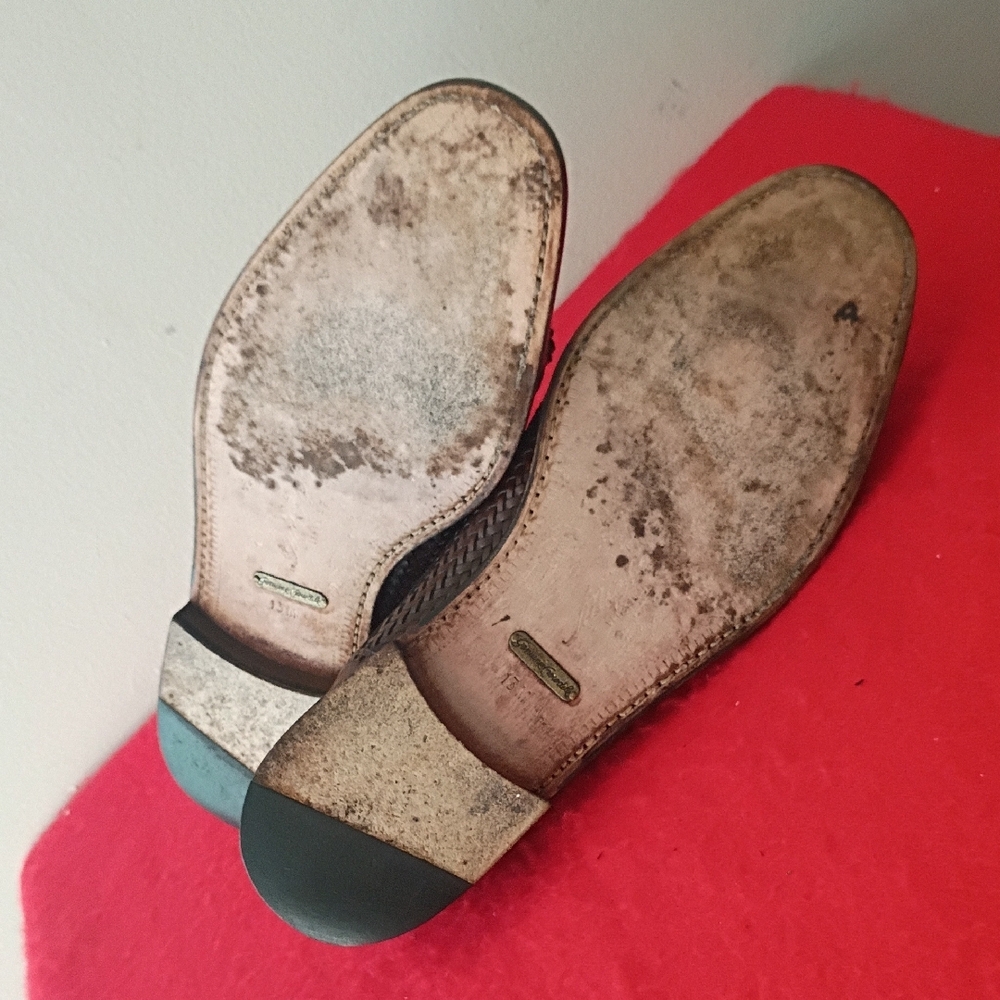 Mezlan Dark Brown Tassel Loafers - Picture 7 of 10